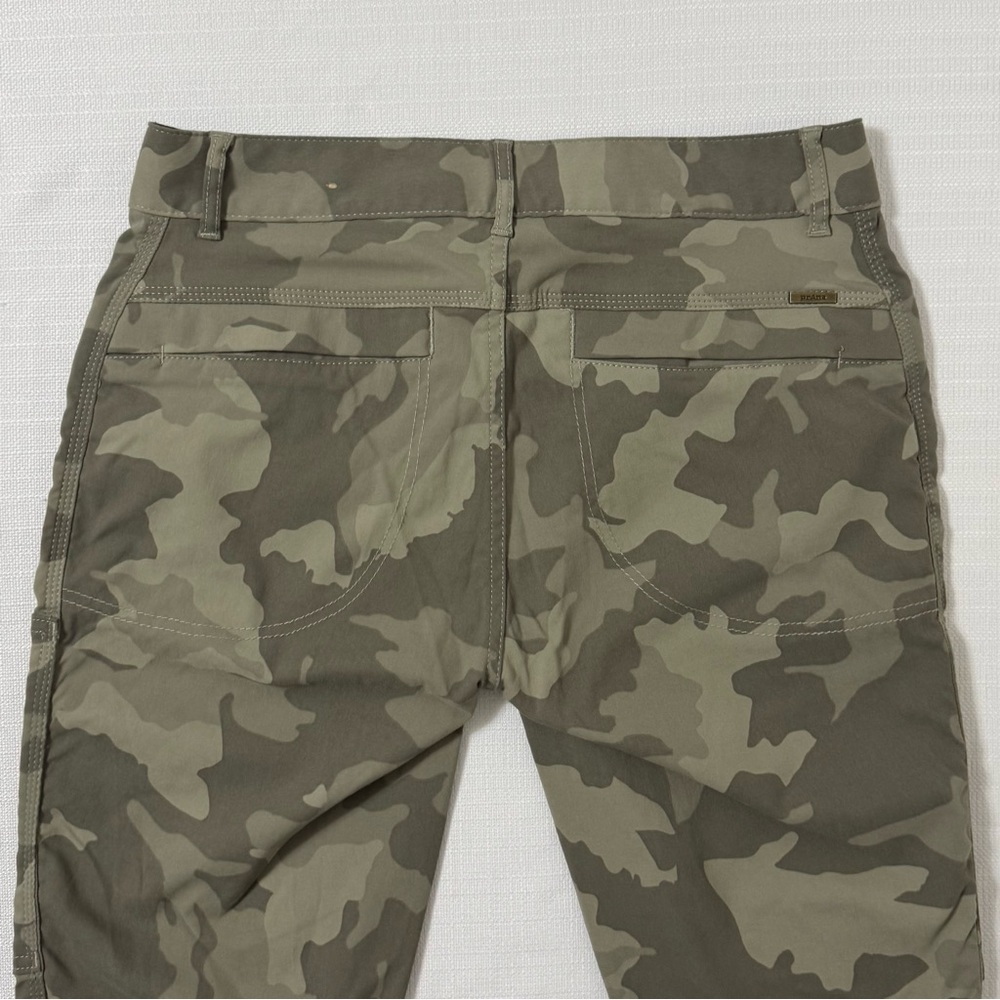 Prana Camo Jogger Pants Sky Canyon Green Camouflage Hiking Cargo Size 6 - Picture 4 of 15